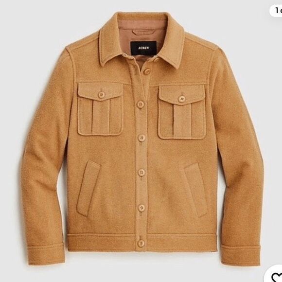 J CREW XL Shirt-jacket in Stretch Wool - Picture 1 of 7